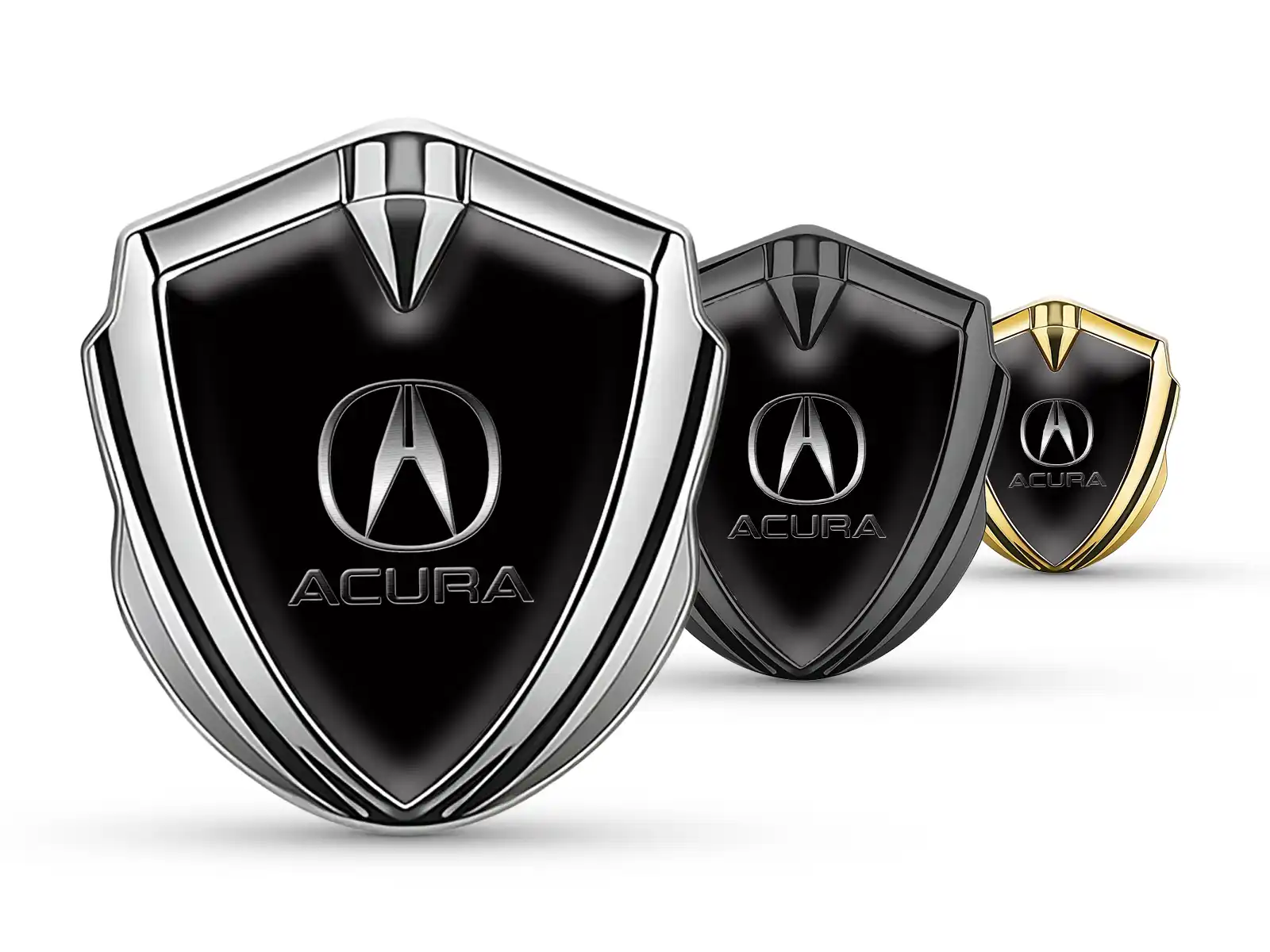Honda Emblem Auto Abzeichen Pro Design Aus Edelstahl Kante